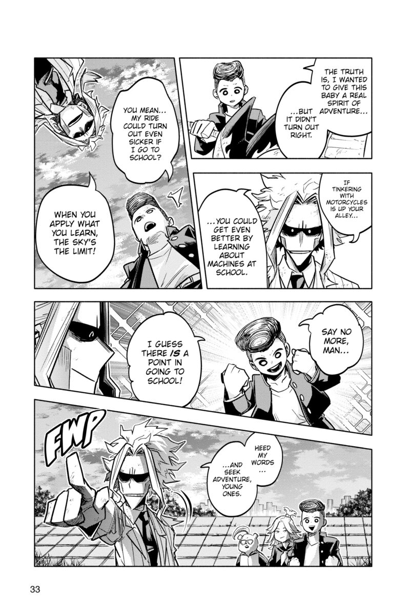 My Hero Academia Team Up Mission Chapter 47 Page 33