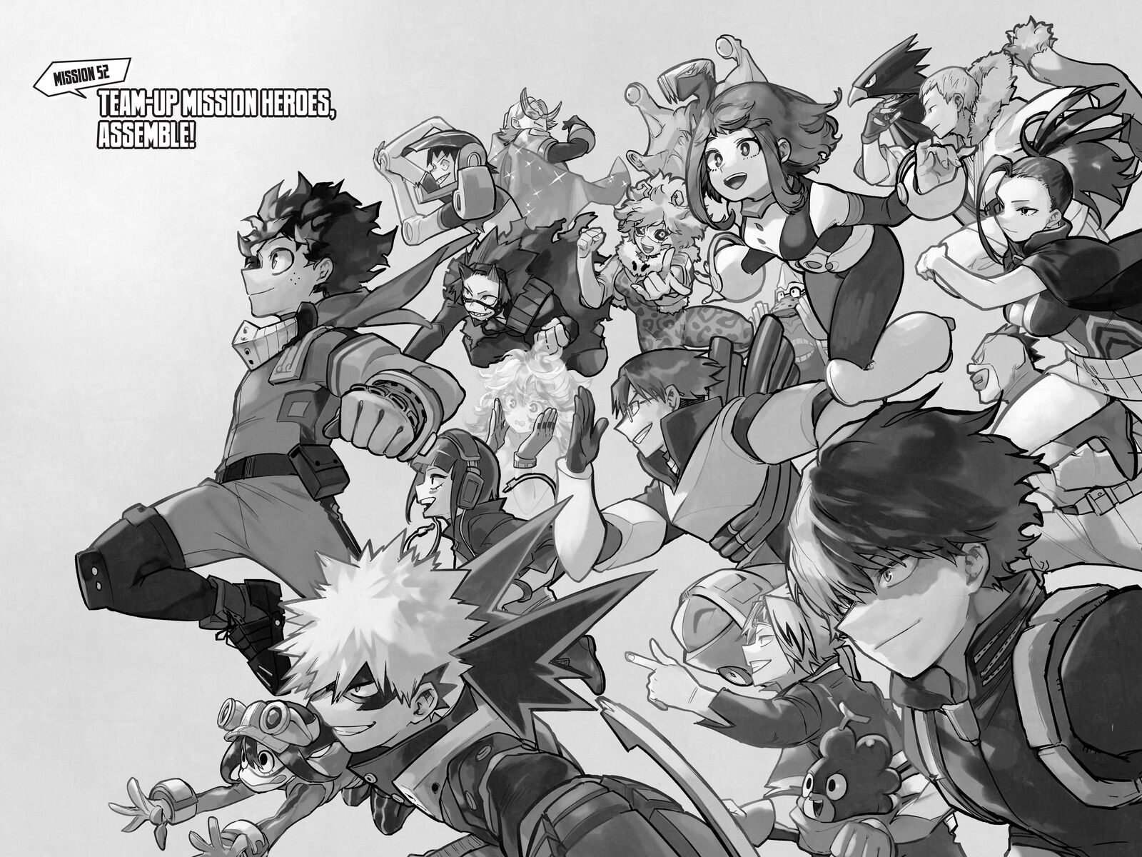 My Hero Academia Team Up Mission Chapter 52 Page 1