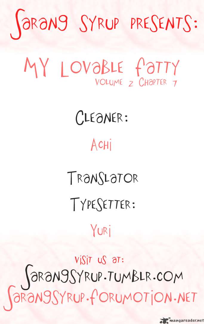 My Lovable Fatty Chapter 7 Page 1