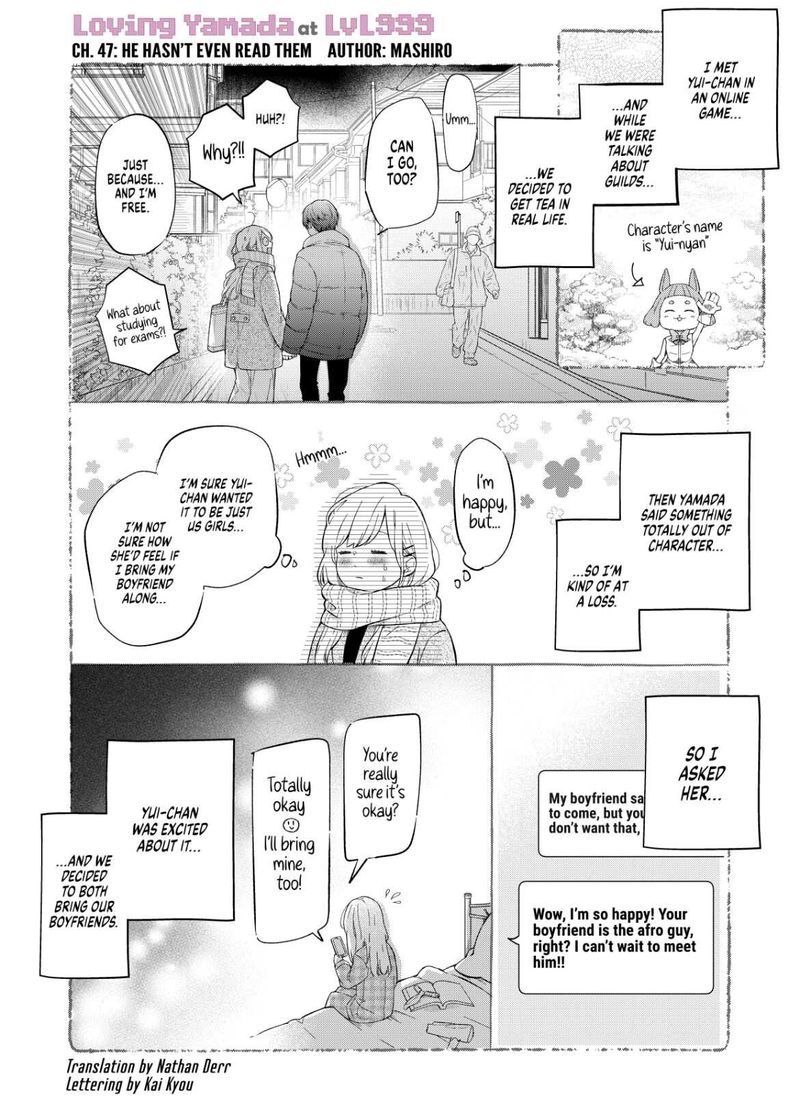 My Lvl999 Love For Yamada Kun Chapter 47 Page 1