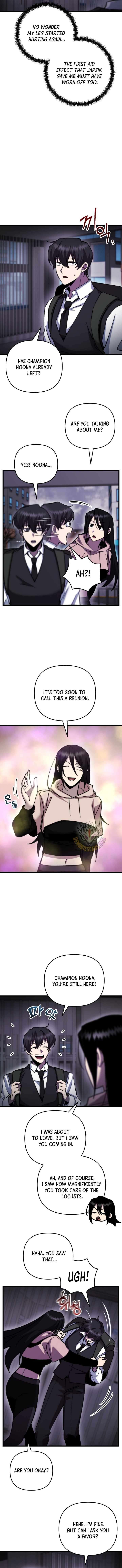 My School Life Pretending To Be A Worthless Person Chapter 105 Page 10