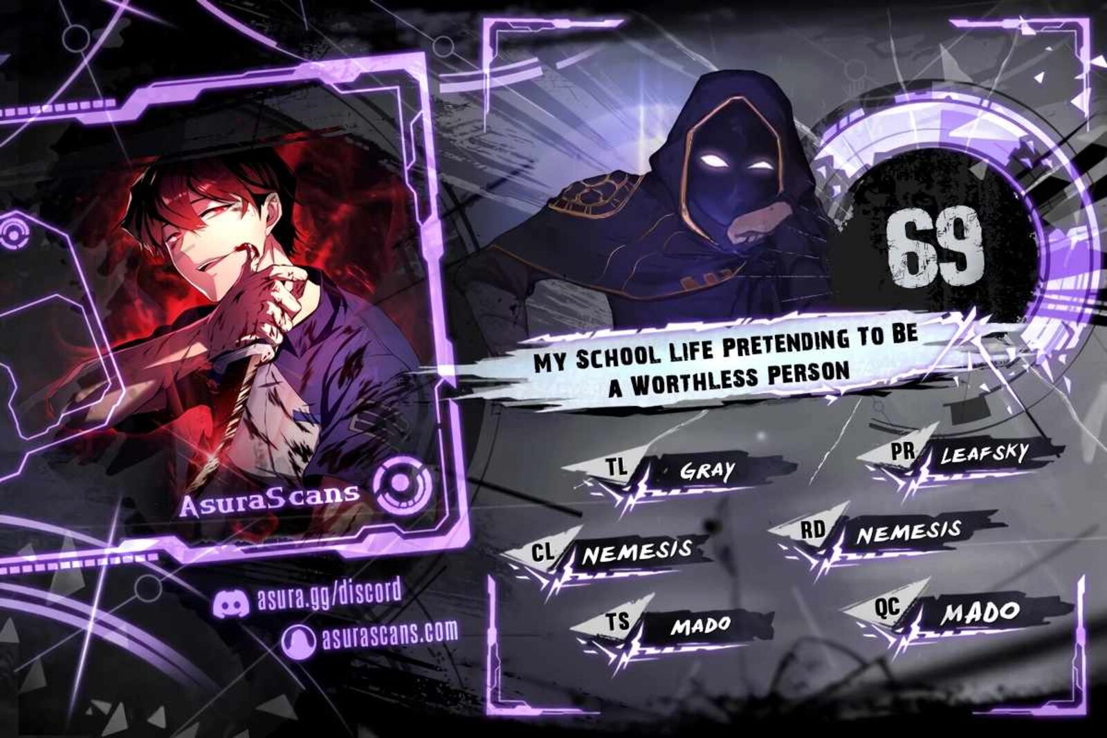 My School Life Pretending To Be A Worthless Person Chapter 69 Page 1