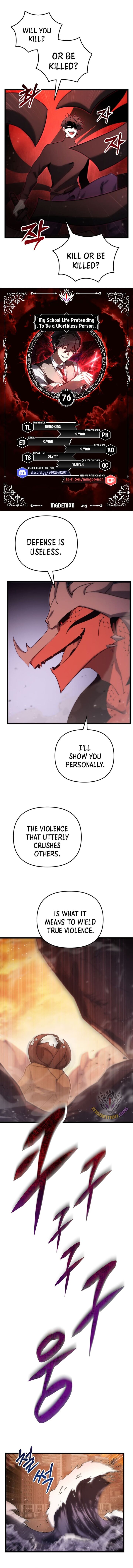 My School Life Pretending To Be A Worthless Person Chapter 76 Page 1