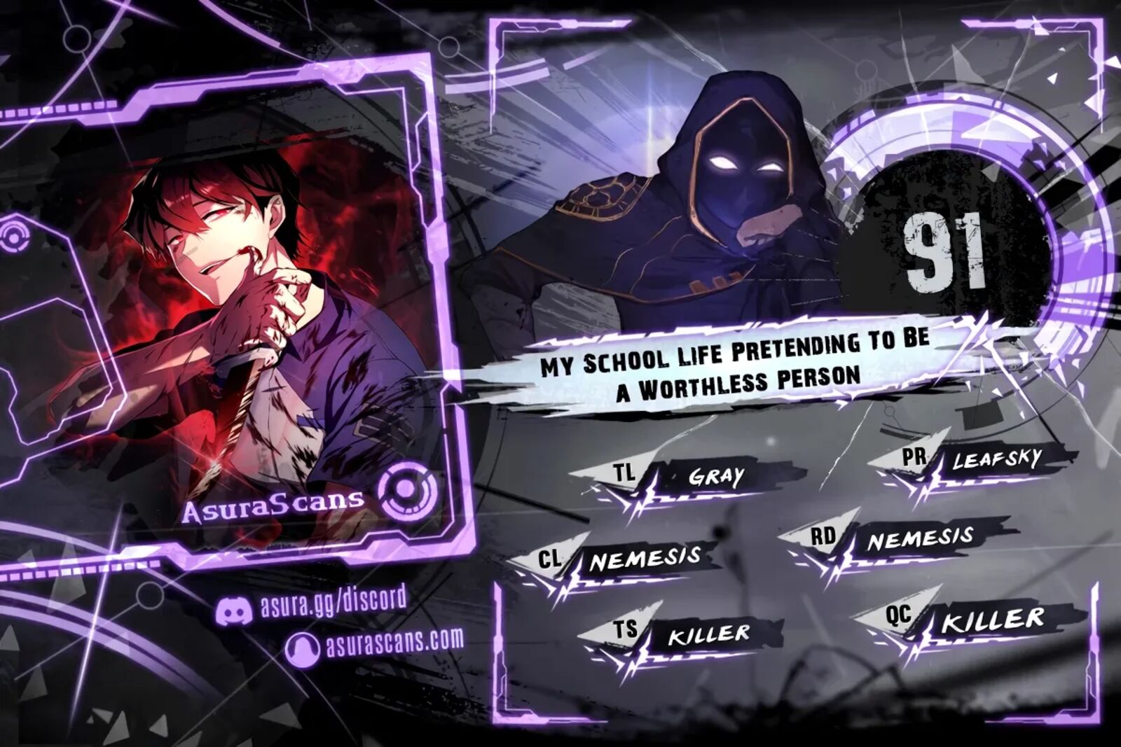 My School Life Pretending To Be A Worthless Person Chapter 91 Page 1