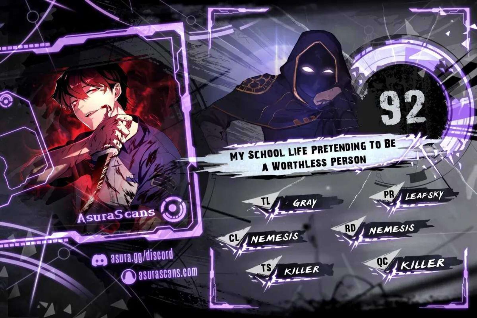 My School Life Pretending To Be A Worthless Person Chapter 92 Page 1