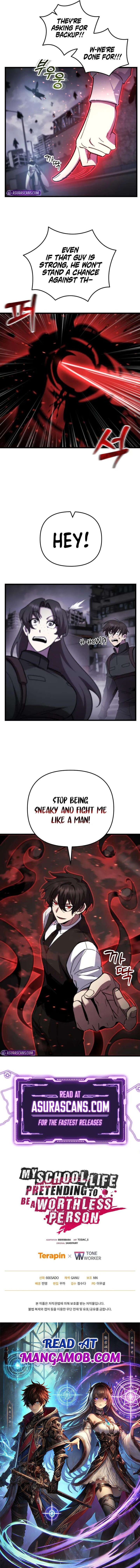 My School Life Pretending To Be A Worthless Person Chapter 98 Page 10