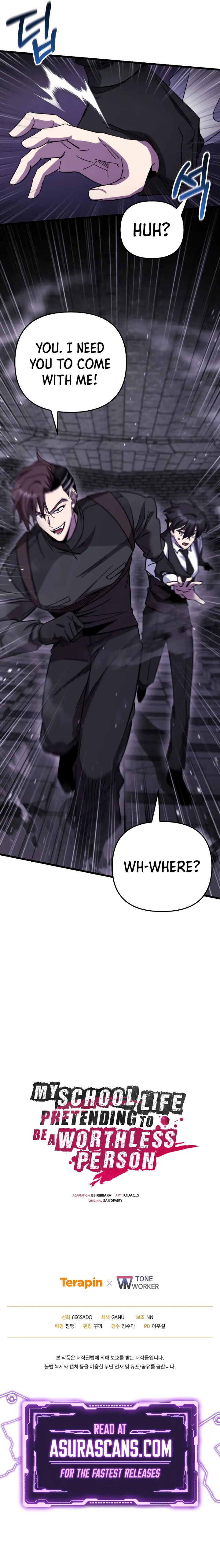 My School Life Pretending To Be A Worthless Person Chapter 99 Page 11