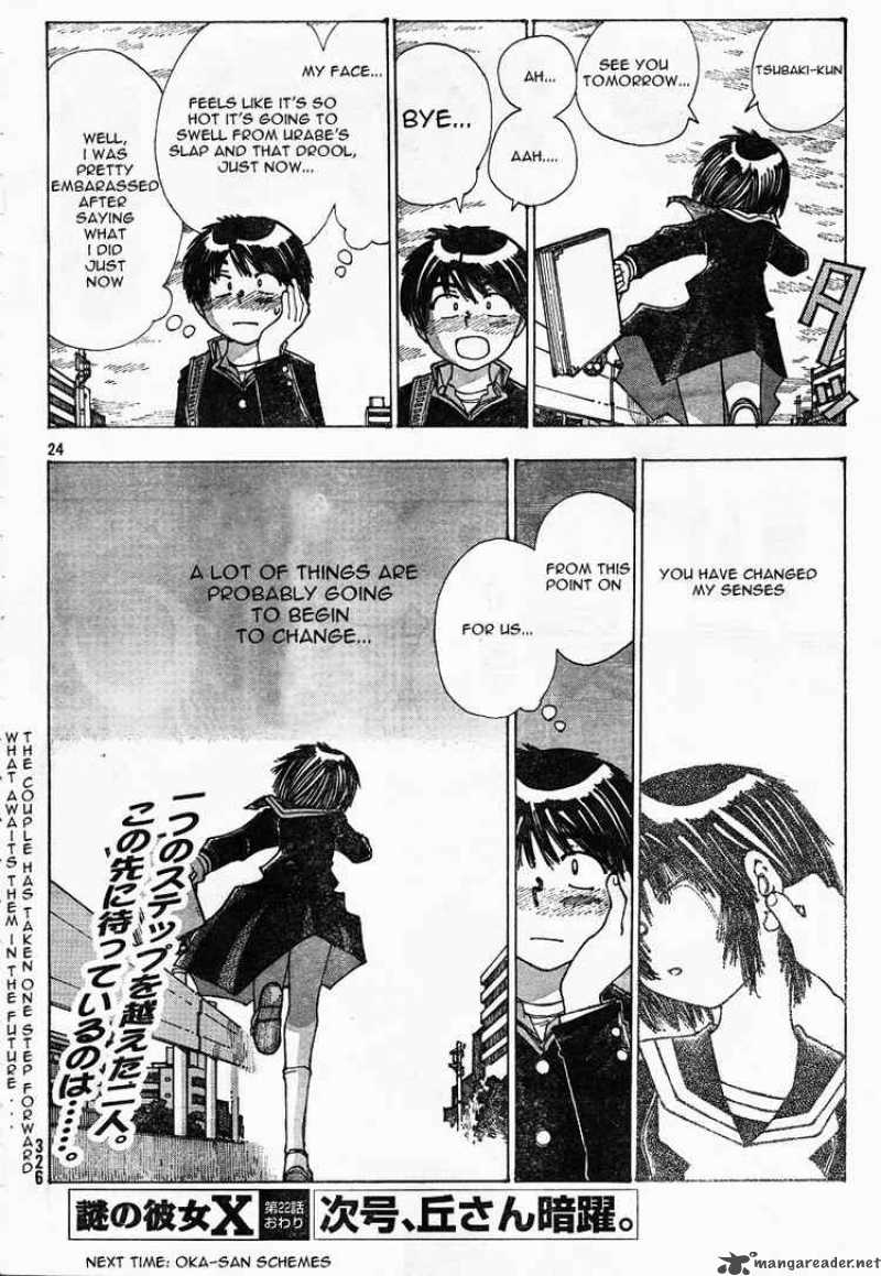 Mysterious Girlfriend X Chapter 22 Page 24