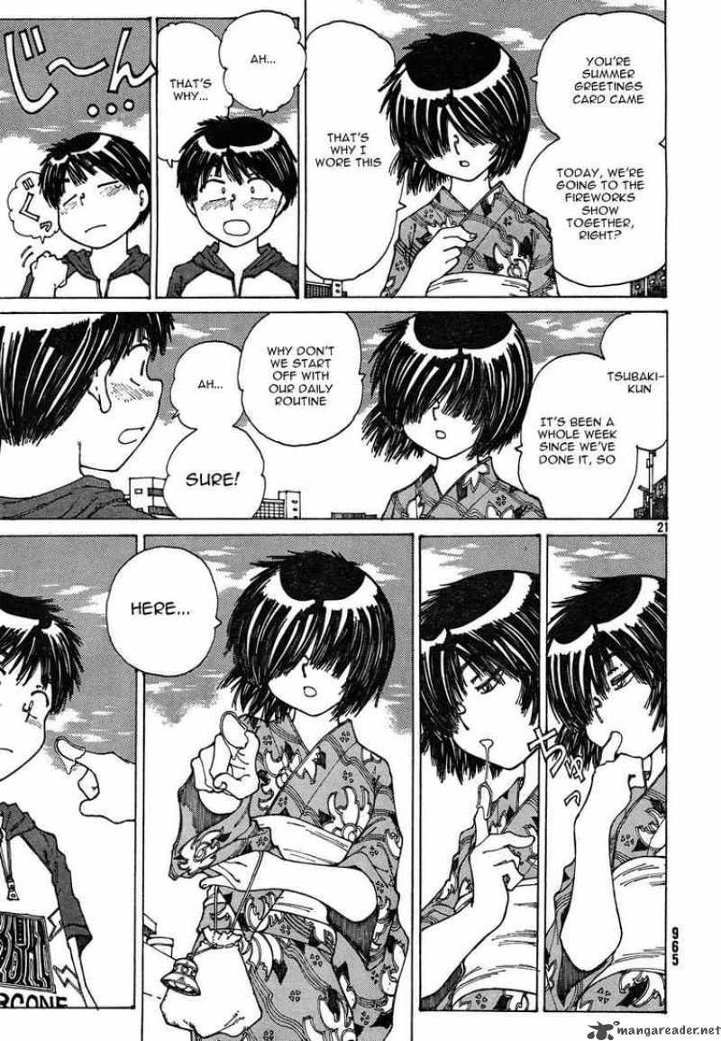 Mysterious Girlfriend X Chapter 27 Page 21