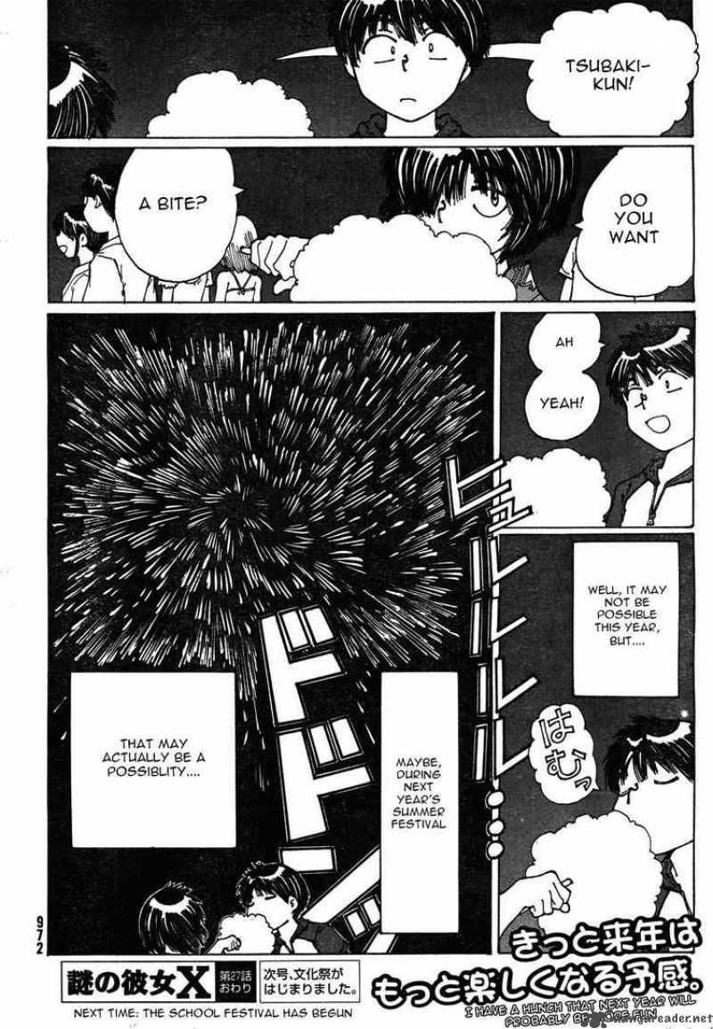 Mysterious Girlfriend X Chapter 27 Page 28