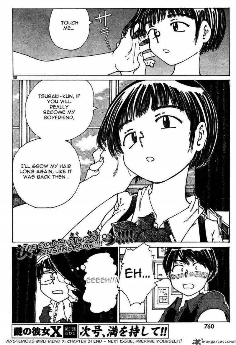 Mysterious Girlfriend X Chapter 31 Page 30