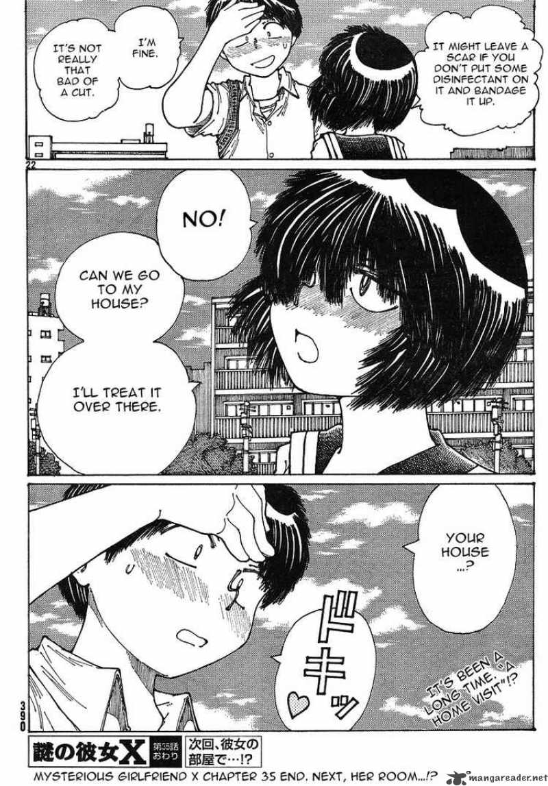 Mysterious Girlfriend X Chapter 35 Page 22