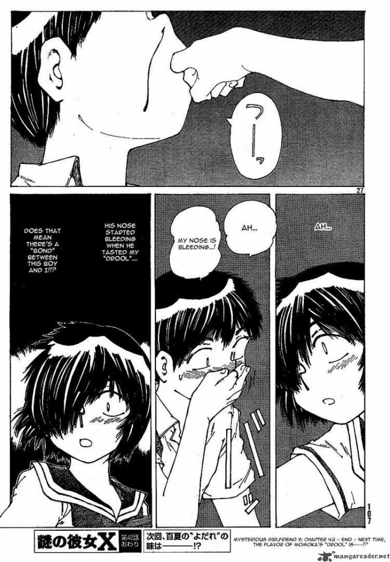Mysterious Girlfriend X Chapter 42 Page 27