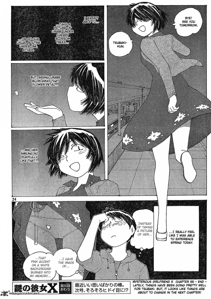 Mysterious Girlfriend X Chapter 55 Page 24