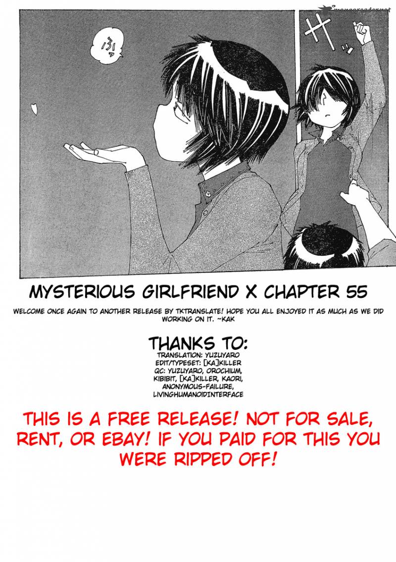 Mysterious Girlfriend X Chapter 55 Page 25