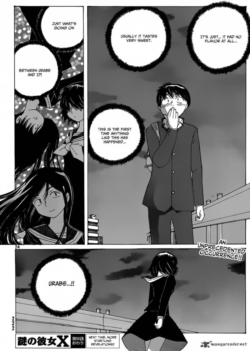 Mysterious Girlfriend X Chapter 66 Page 24
