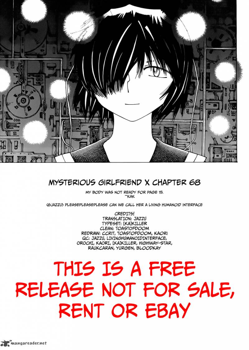 Mysterious Girlfriend X Chapter 68 Page 27
