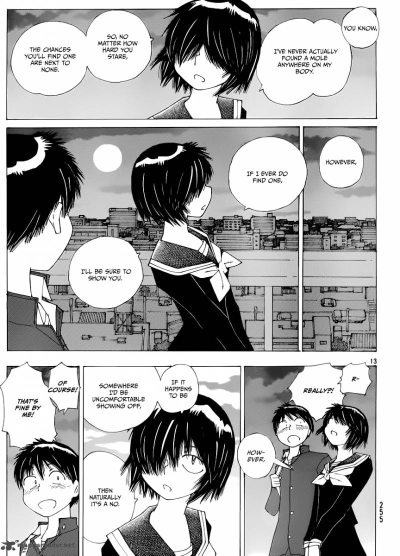 Mysterious Girlfriend X Chapter 71 Page 13