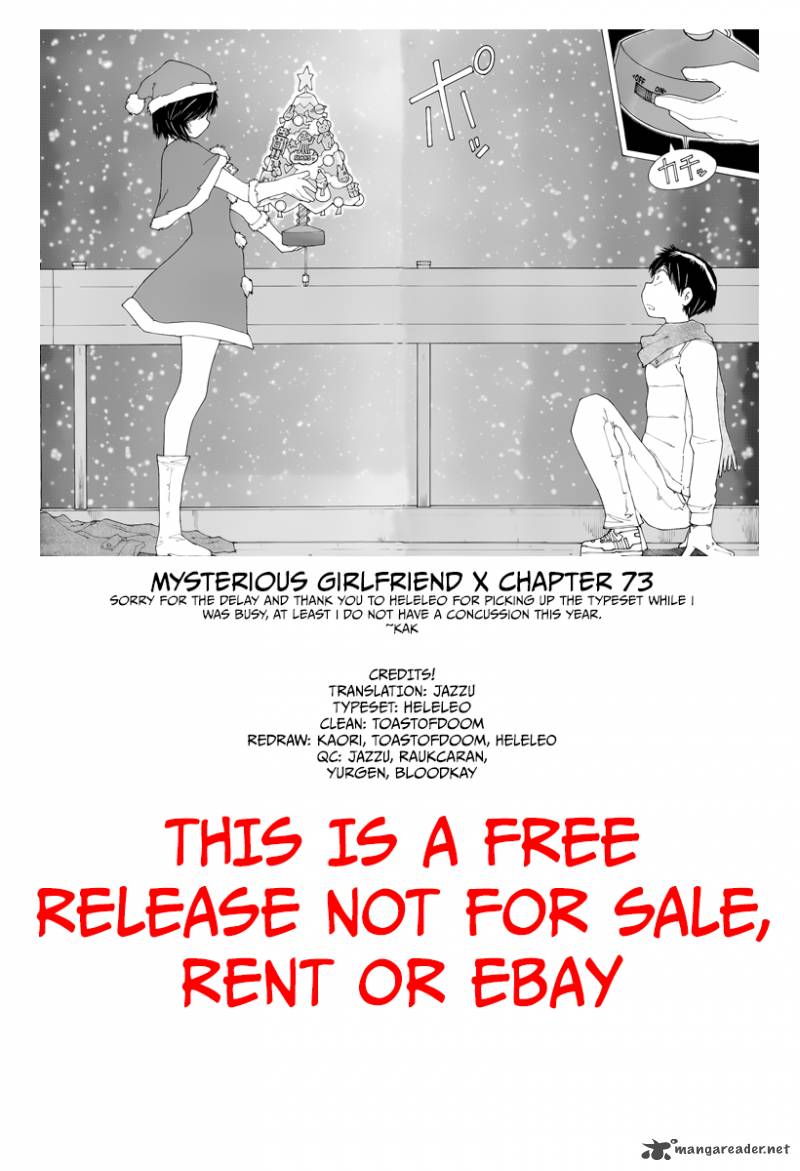 Mysterious Girlfriend X Chapter 73 Page 20