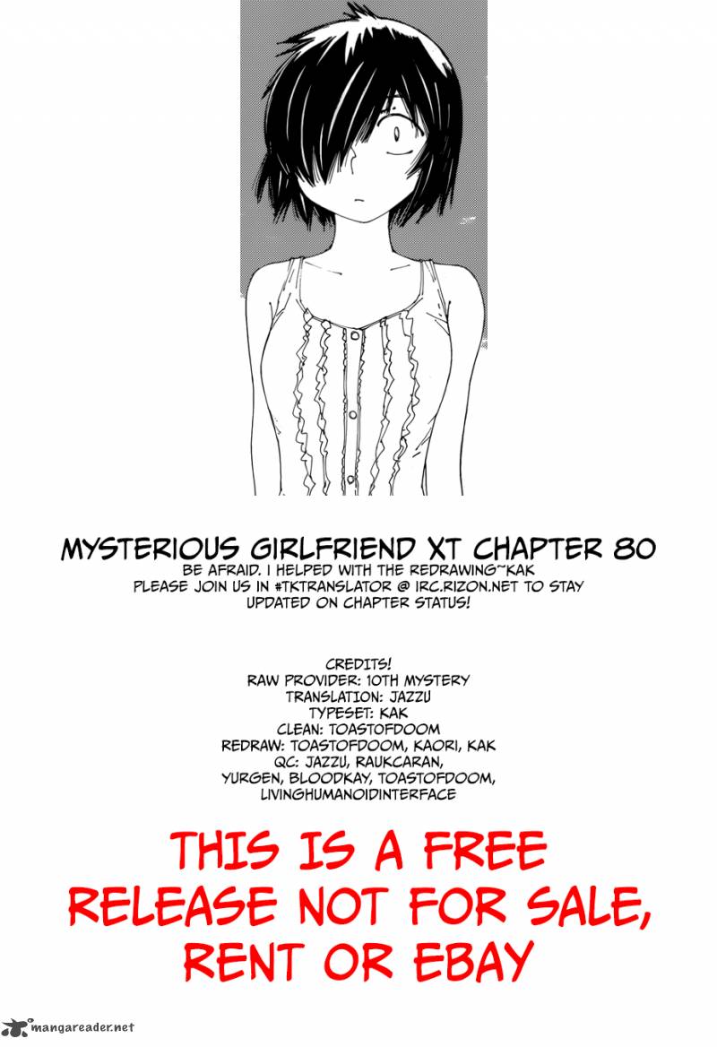Mysterious Girlfriend X Chapter 80 Page 26
