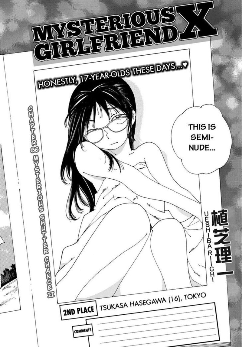 Mysterious Girlfriend X Chapter 86 Page 2