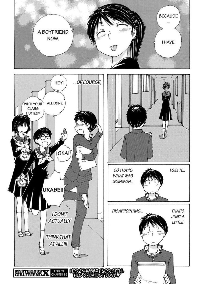 Mysterious Girlfriend X Chapter 86 Page 24