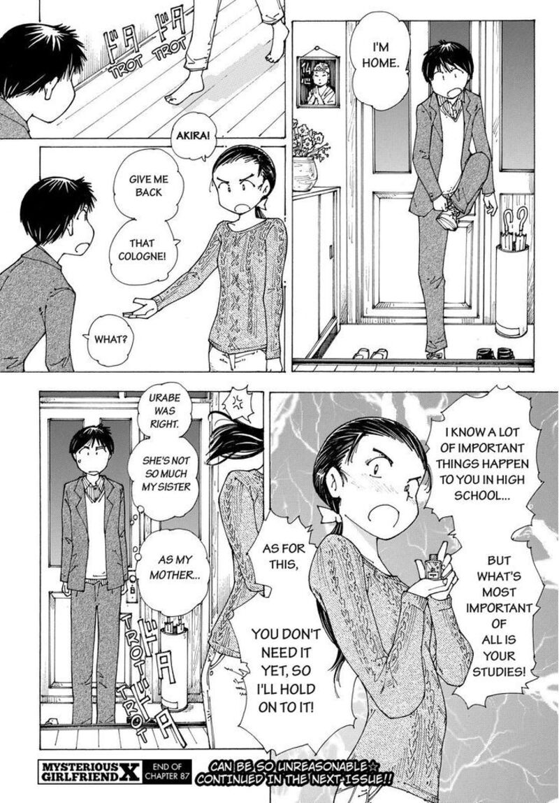Mysterious Girlfriend X Chapter 87 Page 24