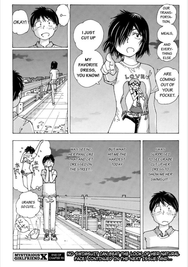 Mysterious Girlfriend X Chapter 90 Page 24