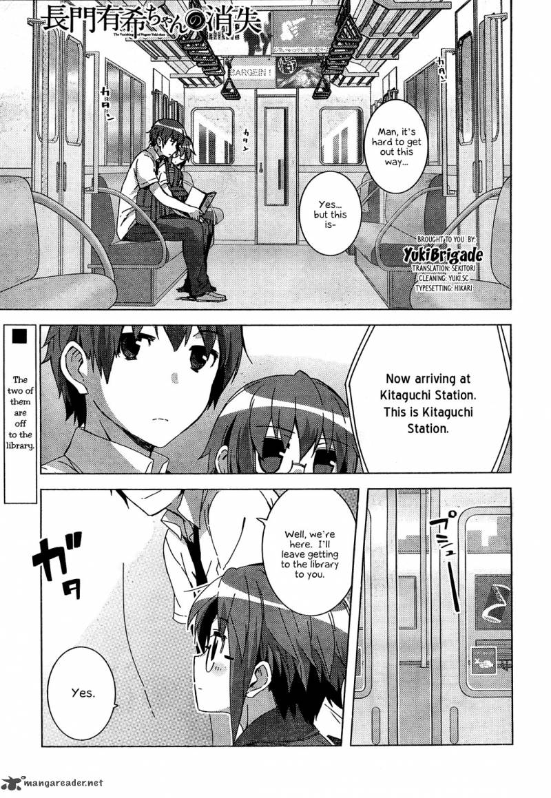 Nagato Yuki Chan No Shoushitsu Chapter 30 Page 1