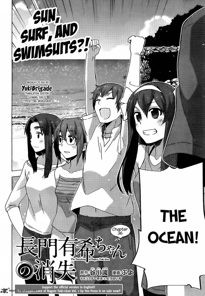 Nagato Yuki Chan No Shoushitsu Chapter 36 Page 2