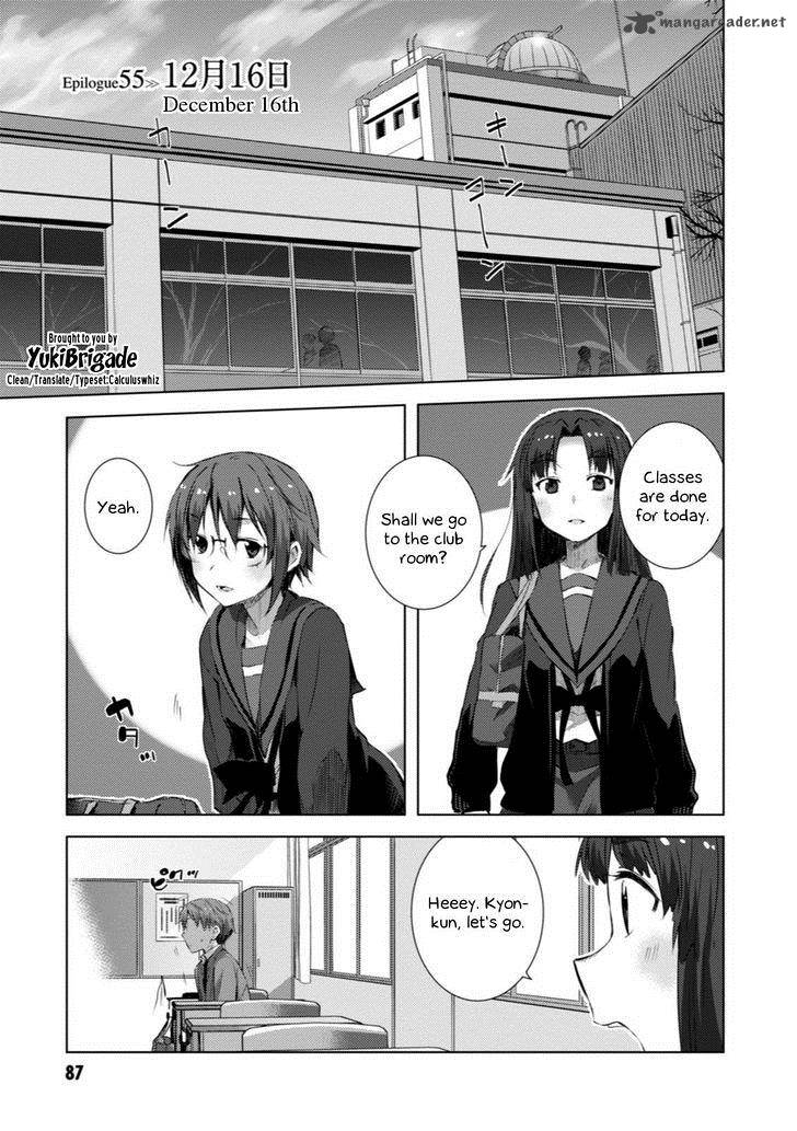 Nagato Yuki Chan No Shoushitsu Chapter 55 Page 2