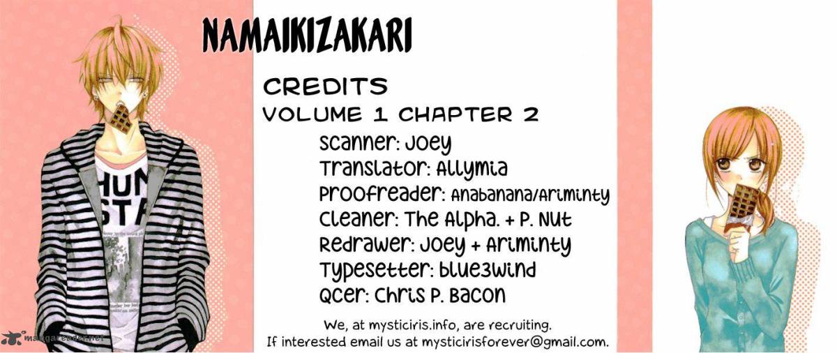 Namaikizakari Chapter 2 Page 33