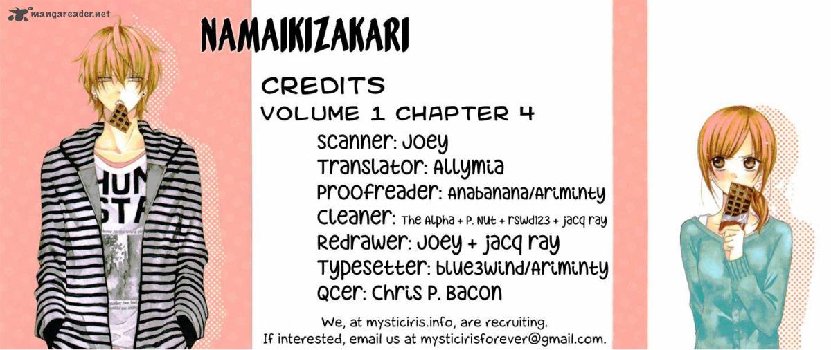 Namaikizakari Chapter 4 Page 33