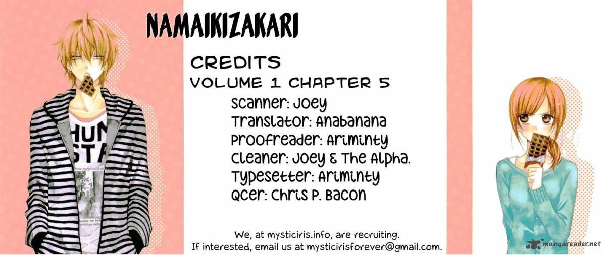 Namaikizakari Chapter 5 Page 27