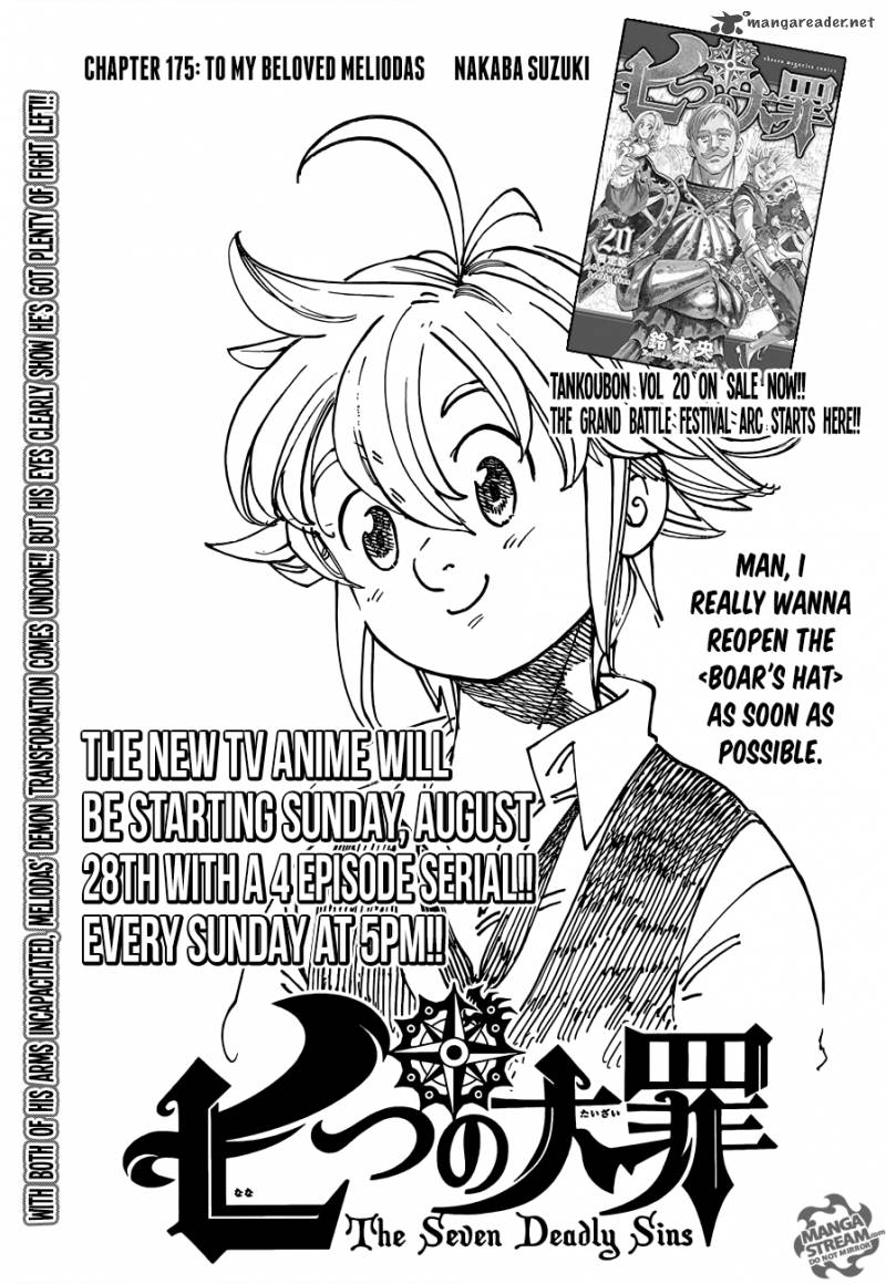 Nanatsu No Taizai Chapter 175 Page 1