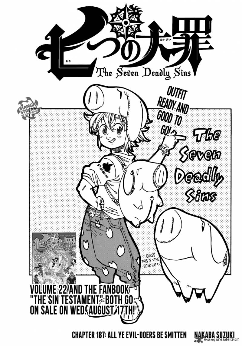 Nanatsu No Taizai Chapter 187 Page 1