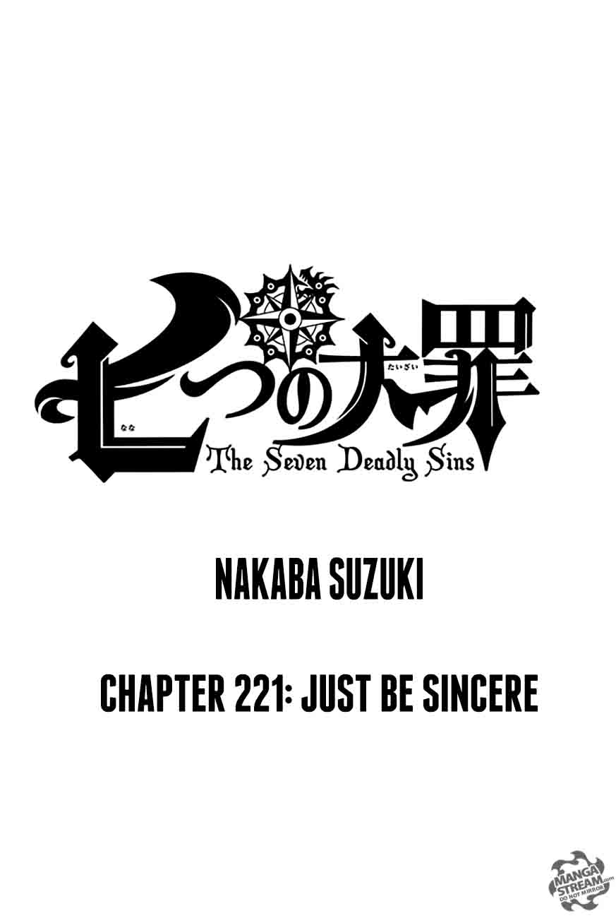 Nanatsu No Taizai Chapter 221 Page 1