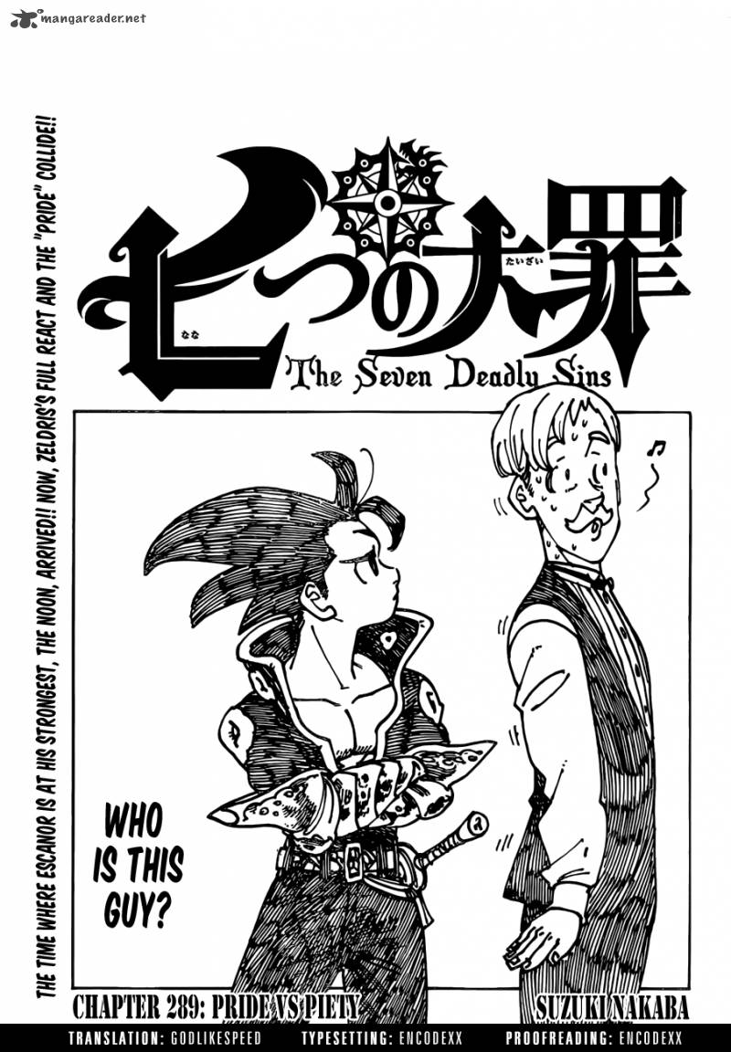 Nanatsu No Taizai Chapter 289 Page 1