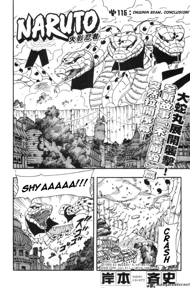 Naruto Chapter 115 Page 2