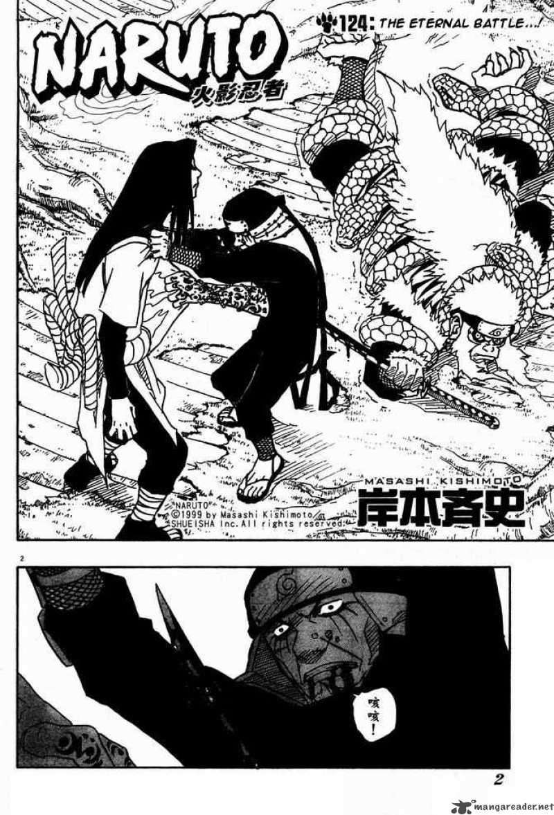 Naruto Chapter 124 Page 2