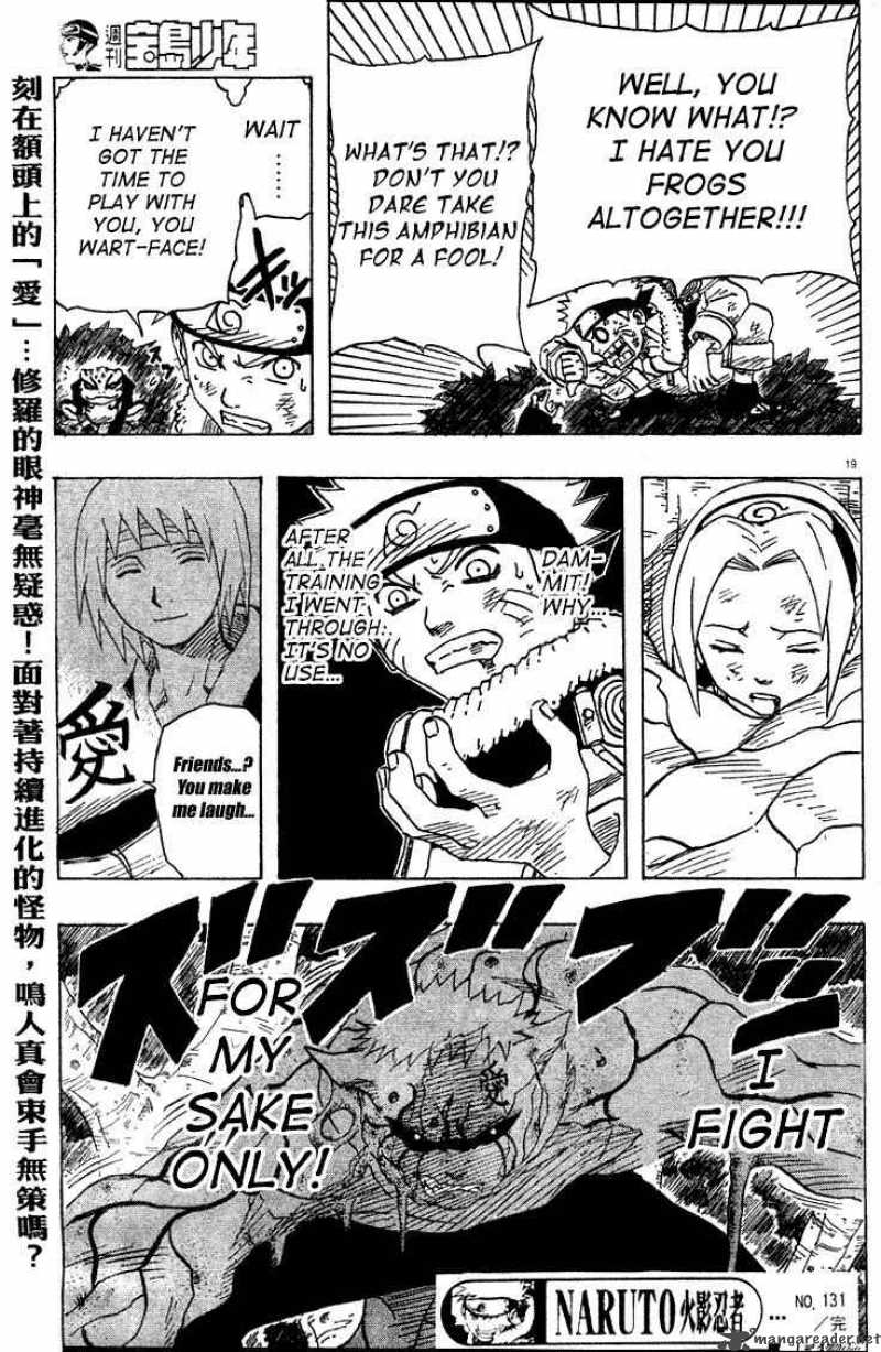 Naruto Chapter 131 Page 19