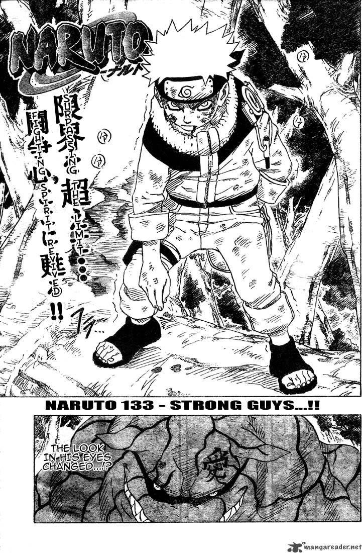 Naruto Chapter 133 Page 1