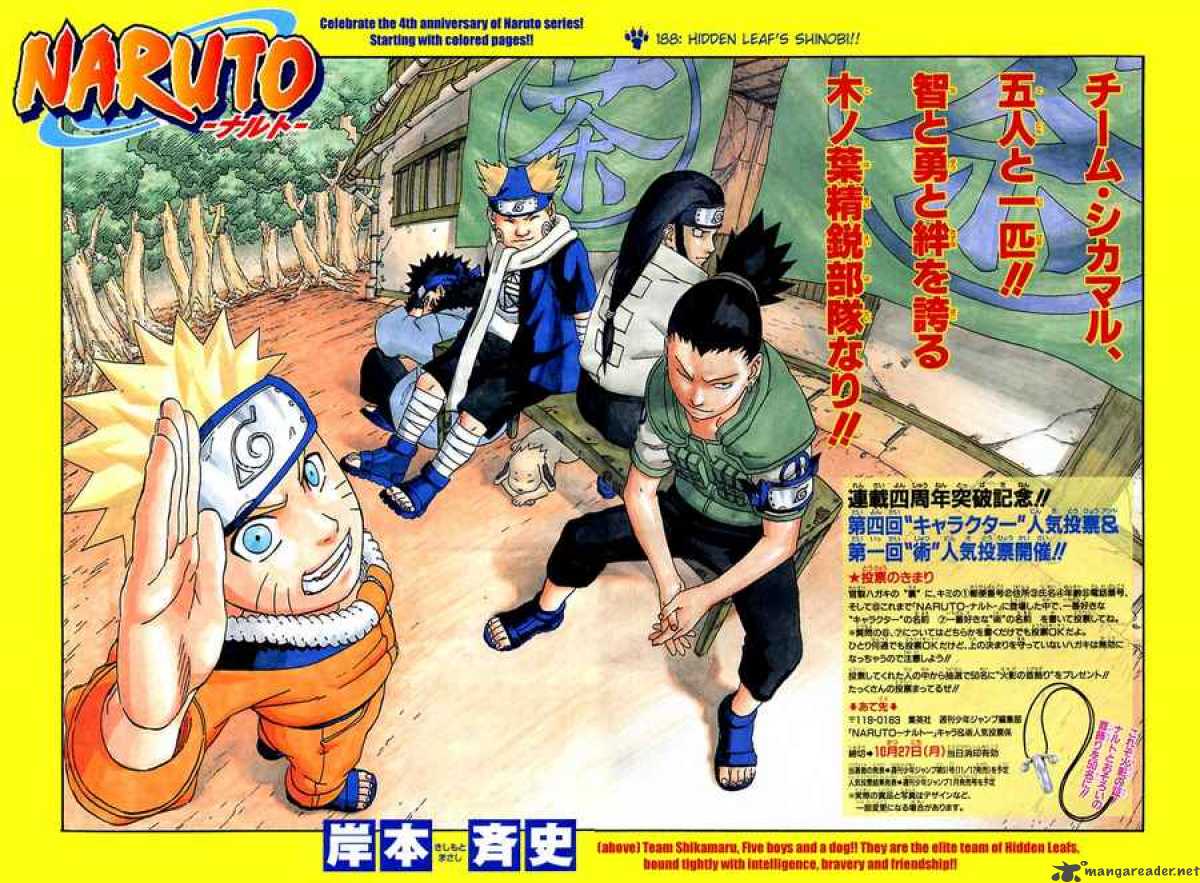 Naruto Chapter 188 Page 2