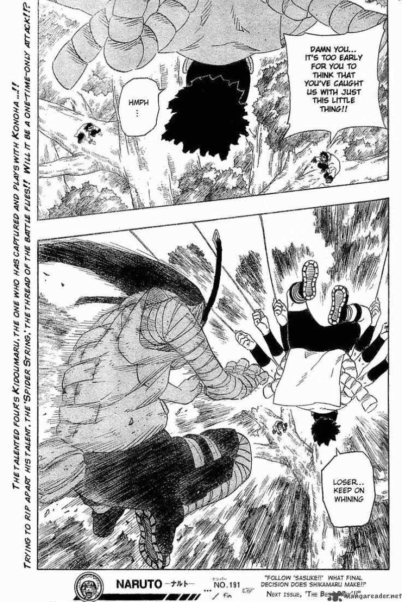 Naruto Chapter 191 Page 18