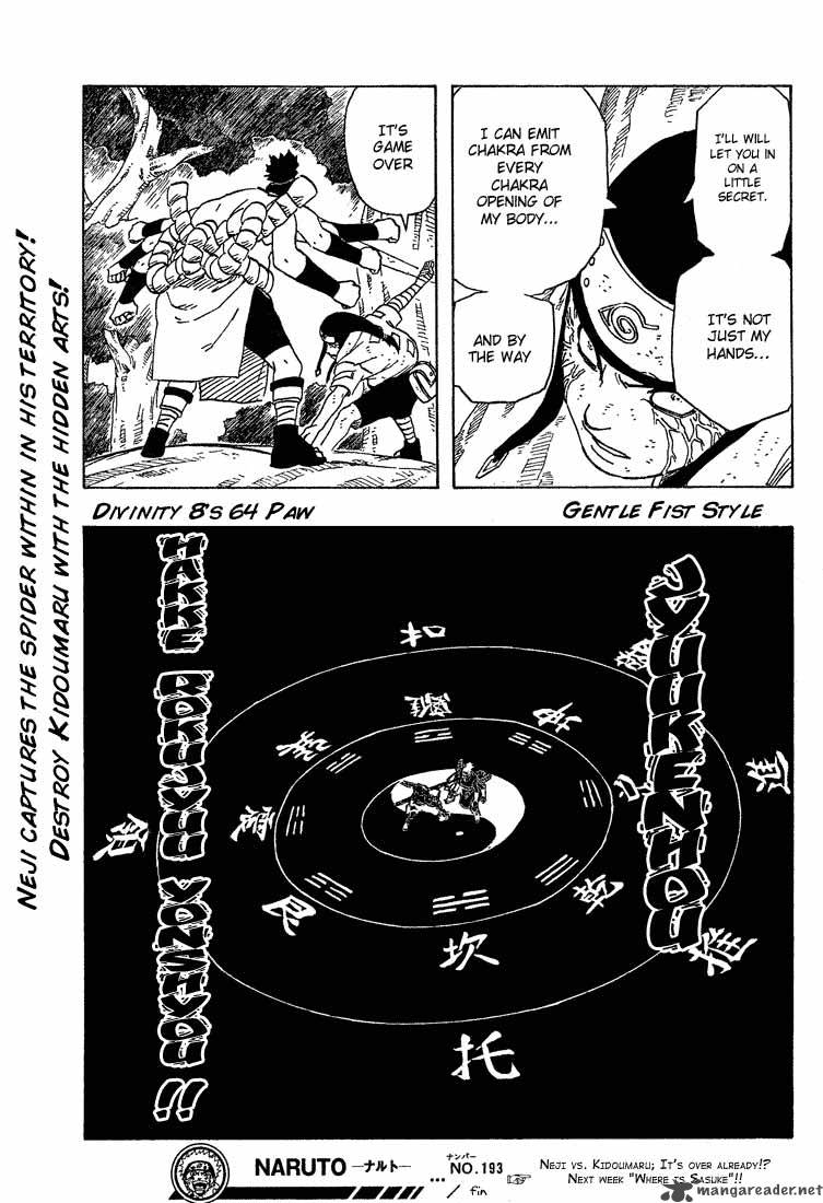 Naruto Chapter 193 Page 19