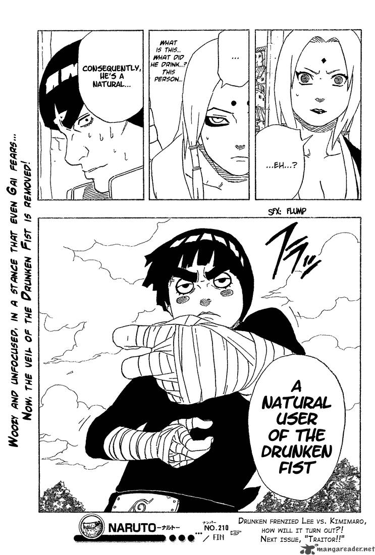 Naruto Chapter 210 Page 20