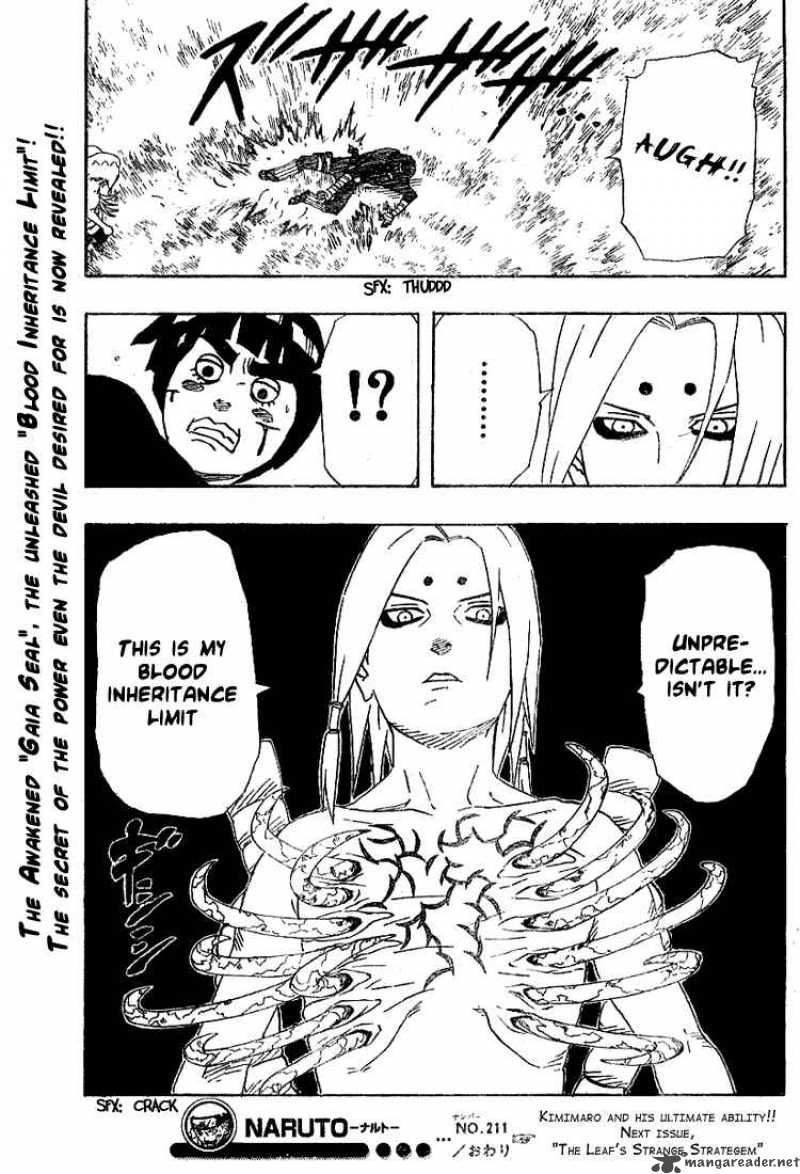 Naruto Chapter 211 Page 20