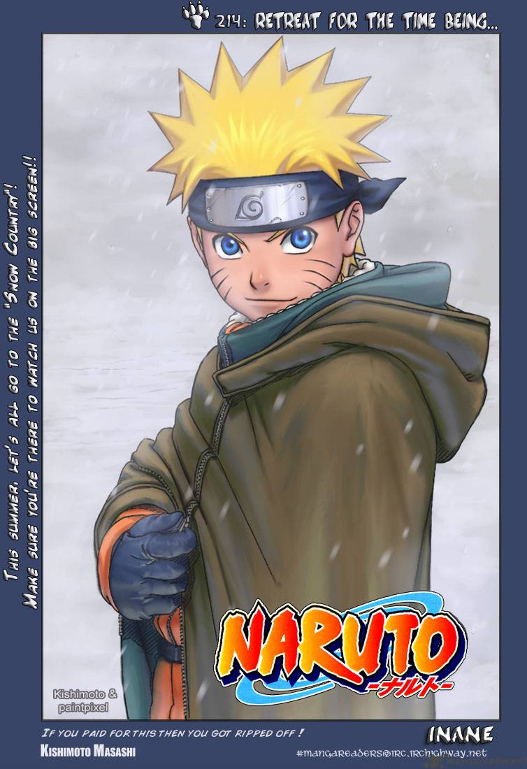 Naruto Chapter 214 Page 2