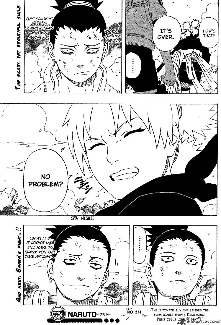 Naruto Chapter 214 Page 20