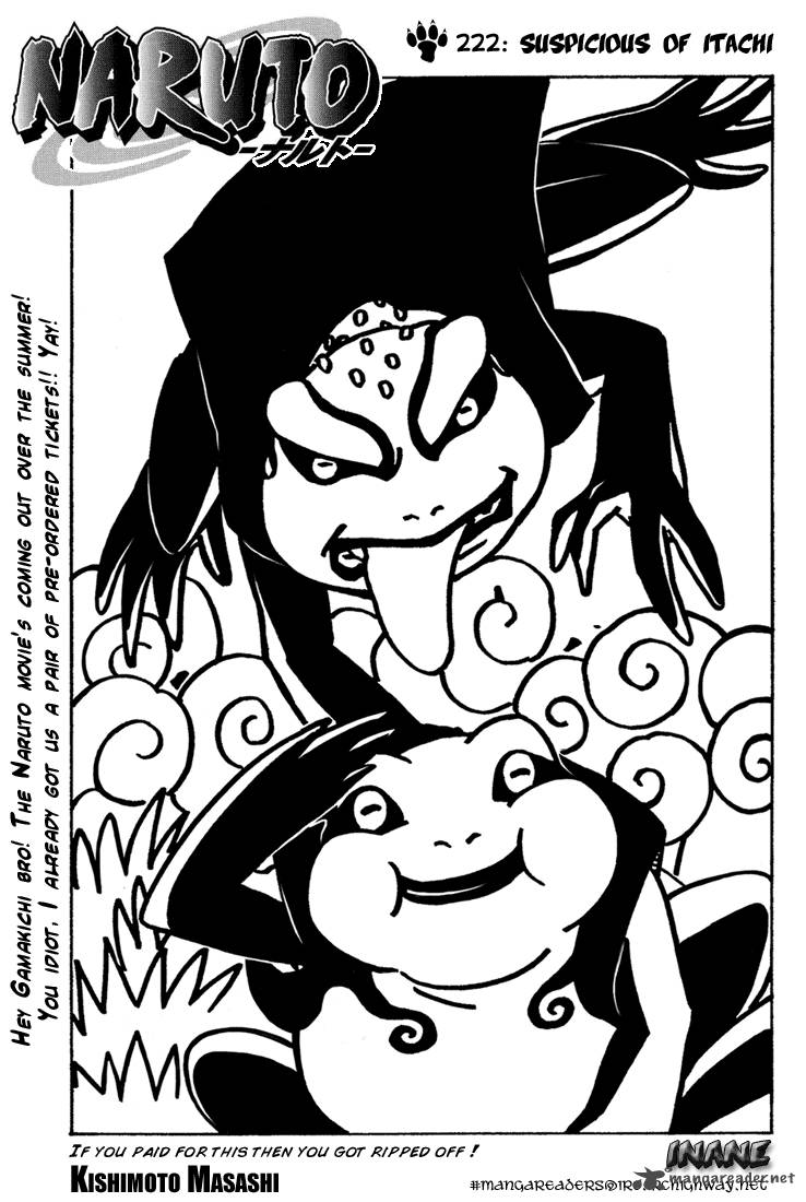 Naruto Chapter 222 Page 5